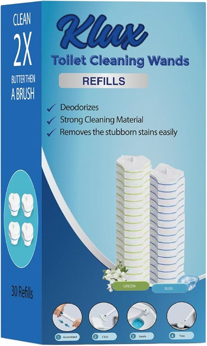 Toilet Brush Refills - 30 Pcs