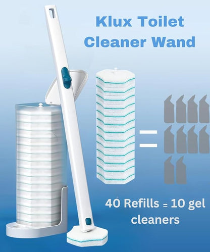 Toilet Cleaning Wand Set